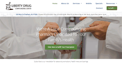 Desktop Screenshot of libertydrug.com